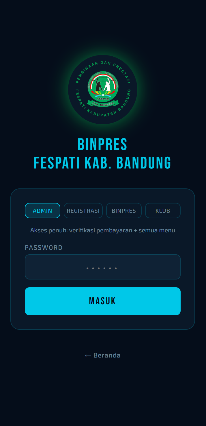 Login BINPRES